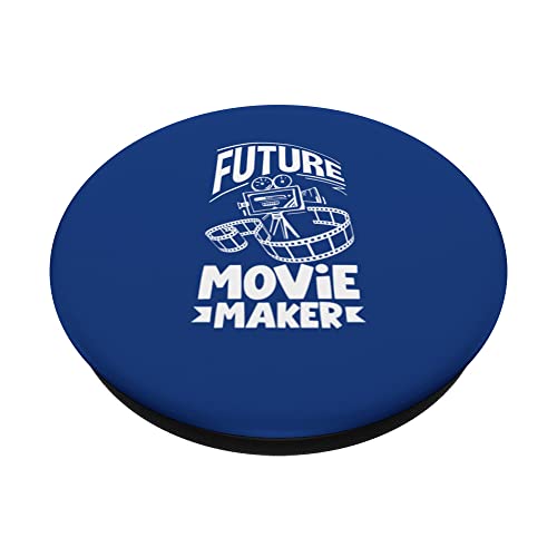 Future Movie Maker Filmmaker PopSockets Swappable PopGrip, Black - Image 2