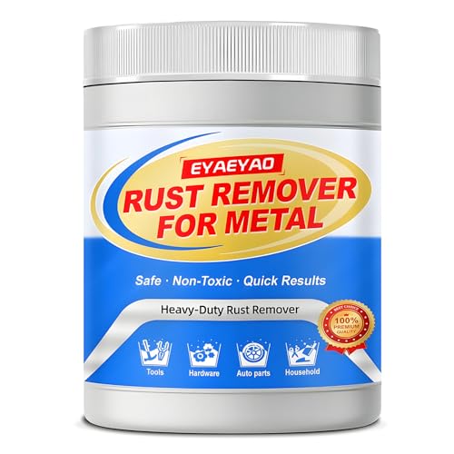 Eyaeyao Rust Remover for Metal, Safely and Quickly Removes