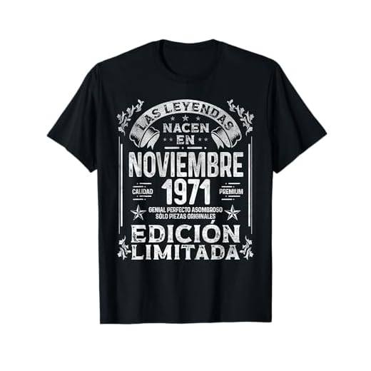 Las Leyendas nacen en Noviembre de 1971 - 52 Años Cumpleaños Camiseta