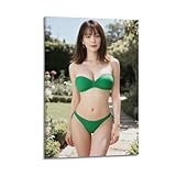 蛯原友里素晴らしいポスターリビングルーム ベッドルーム アート絵画壁画キャンバス装飾16x24inch(40x60cm)