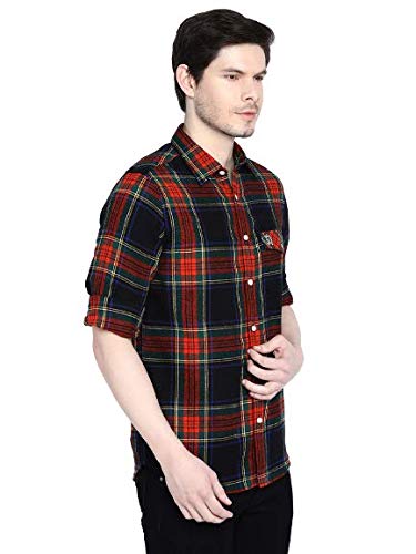 Image of Giordano Men's Cotton Slim fit Casual Shirt