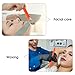 AOZUO Silicone Beauty Spatula, 4Pcs Mini Makeup Spatula Small Thin Spatula Set Cosmetics Lotion Spatulas for food Bottle Kitchen Jar Wax Waxing Body Hair Removal spatula