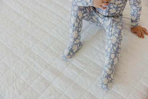 Image of Copper Pearl Zip-Up Footie Baby Pajamas - Soft Newborn Onesies for Boys & Girls, Tag-Free with Two-Way Zipper Baby Sleepers for Newborn - 24 Months, Lacie