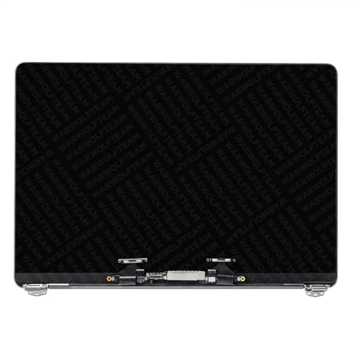 Image of 13.3in Compatible with MacBook Pro A2338 M2 2022 EMC 8162 661-12830 661-12829 MNEH3 MNEJ3 MNEP3 MNEQ3 2560 x 1600 LCD LED Screen Replacement Complete Assembly(Space Gray)