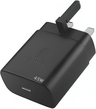 For Sony Xperia 1 VIII Charger, 45W Super Fast Charger Plug for Sony Xperia 10 VII / 1 VII/Xperia 1 VI / 10 VI/Xperia 5 V / 1 V / 10 V / 10/5 / 1 / IV, USB C Wall Adapter Charger Plug BLACK