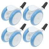 Remplacement facile : ces roues sont faciles à installer et à retirer, ce qui rend le processus de remplacement rapide. pièces de rechange pour roues de déambulateur