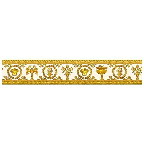 Profhome Barock Tapete 343052-GU Bordüre gold gelb orange 0,09 m x 5,00 m...