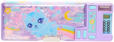 Smiggle Far Away Pop Out Pencil Case (Lilac)