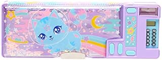 Smiggle Far Away Pop Out Pencil Case (Lilac)
