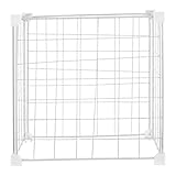 Mayor flexibilidad: los contenedores organizadores colgantes y los contenedores metálicos organizadores del congelador se pueden reconfigurar a medida que cambian sus necesidades de almacenamiento, lo que proporciona un enfoque dinámico para la gestión del congelador, cestas ajustables para congeladores horizontales, cesta de alambre para congelador