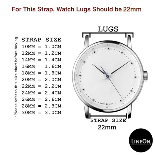 Image of Lineon 20mm & 22mm Black Buckle Nylon Vintage Style NATO Watch Strap ONE WAY NATO Nylon STRAP Imported Quality With Pins and Pin Remover Tool (Include)