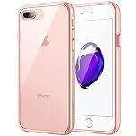 JETech Case for iPhone 8 Plus and iPhone 7 Plus, Shock-Absorption Bumper Cover (Rose Gold)