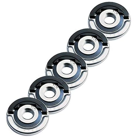 Milwaukee 4932352473 Fixtec Angle Grinder Quick Change Locking Flange Nut 5 Piece Cover