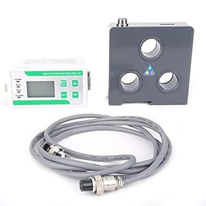 PBOHUZ Motorüberlastungsschutz -MDB-501F Panel Split Type Installation Smart LCD-Bildschirm Motorschutz für Überlastphasenverlust