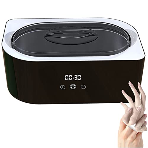Jrcfnss Macchina per Cera di paraffina, Bagno di Cera per Mani e Piedi, Bagno di Cera elettrica con Set di Cera di paraffina, Bagno di paraffina Termica Professionale