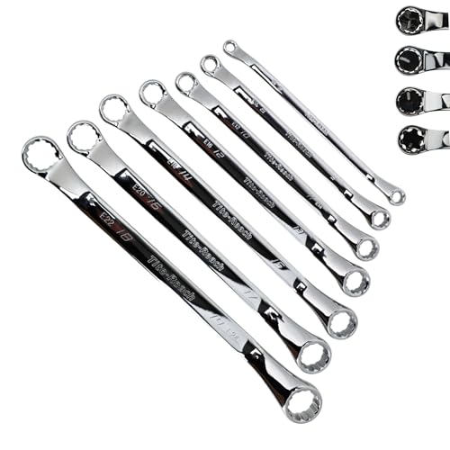 TITE-REACH EveryBolt 7pc Metric Wrench Set 45 Degree Offset Bolt Extractor