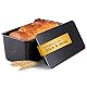 Breadlyst Premium Brotbackform mit Deckel Toastbrot-Backform aus Kohlenstoffstahl