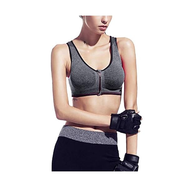 brassiere zip devant