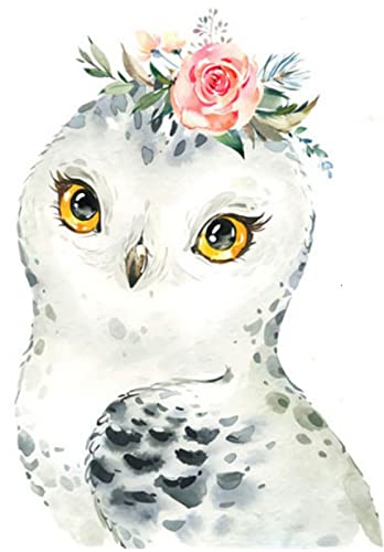 Broderie Point de Croix 11CT Oiseau Fleur pour un Salon Chaleureux et Créatif 40x50cm