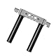 NICEYRIG Standard 15mm Aluminium Rods 15cm Lange M12 Gewinde für Kamera Schulter Rig