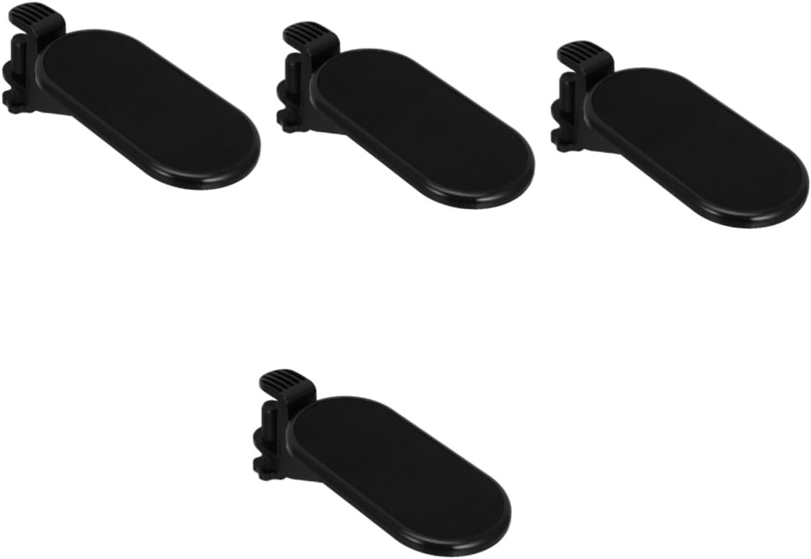 Angoily 4pcs Gaming Desk Arm Rest Ergonomic Elbow Support for Computer Use Arm Rest Pad for Desk Relieves Wrist Fatigue and Comfort