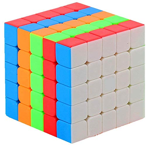 Image of Toy Arena High Speed Magic Cube Moyu Mfjs Meilong 5X5X5 Cube Stickerless (5X5 Mofang Jiaoshi Cubing Classroom), 60Mm Size, Kid (5X5)