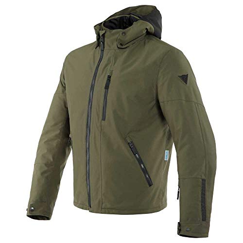 Veste textile de moto Dainese Mayfair D-Dry imperméable taille 44 verte