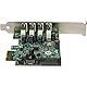 StarTech.com 4 Port PCI Express USB 3.0 SuperSpeed Schnittstellenkarte mit UASP - SATA Strom - PCIe 4x USB 3.0 mit SATA-Anschluss