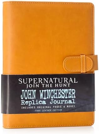 CON*QUEST ConQuest Supernatural John Winchester Replica Journal