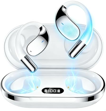 Auriculares Bluetooth 5.4 de Oreja Abierta, Auriculares Inalámbri...