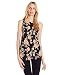 Lucky Brand Women's Floral Cross Back Tank