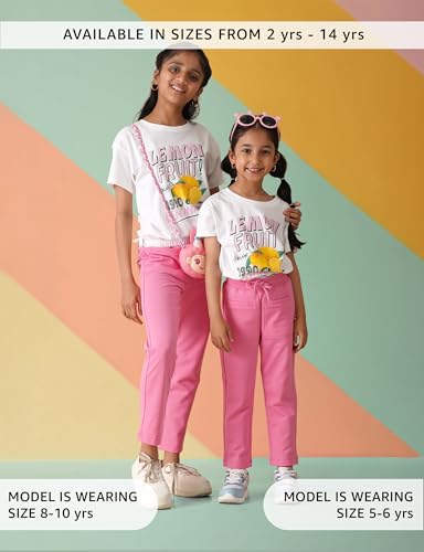 Image of Amazon Brand - Symbol Girl's Graphic Relaxed Fit T-Shirt