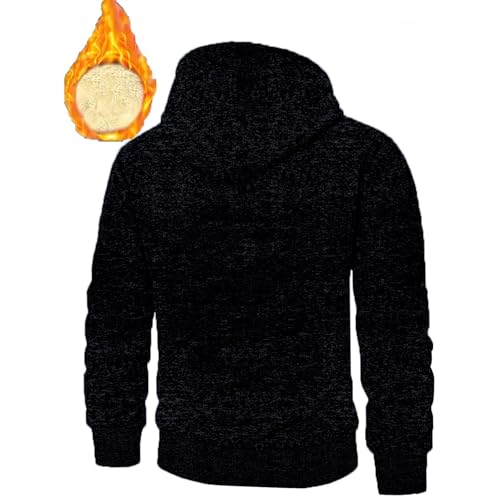 Mens Jacket Zip Up Fleece Thick Jacquard Cardigan Slim-Ft Sport Jackets - image 3