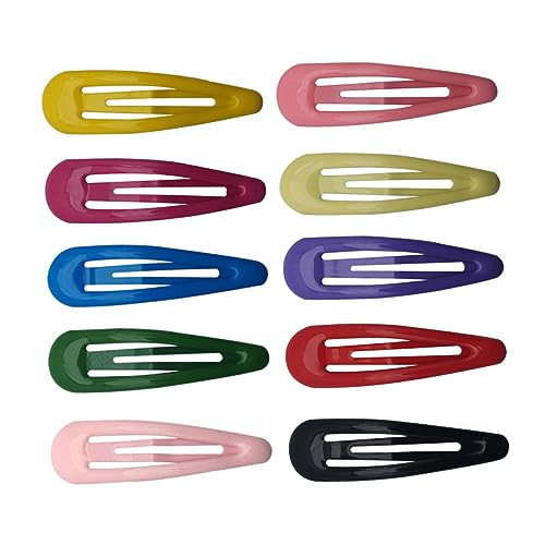 Pinces à cheveux antiglisse Healvian | 100 barrettes forme goutte d'eau