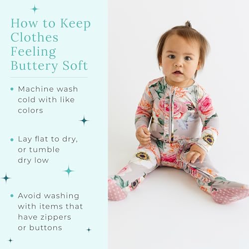 Image of Posh Peanut Baby Rompers Pajamas - Newborn Sleepers Boy Clothes - Kids One Piece PJ - Soft Viscose from Bamboo