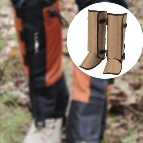 kowaku 2Pcs Polainas de perna Protetores de perna Confortáveis Únicos Portáteis Capas de sapatos de