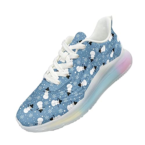 Baskets de course en maille respirante pour femme chaussures de tennis légères s