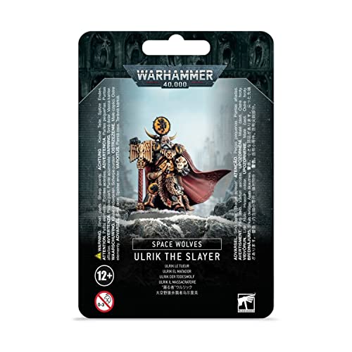 Space Wolves Ulrik The Slayer Games Workshop figura Warhammer 40,000 Lobos Espaciales