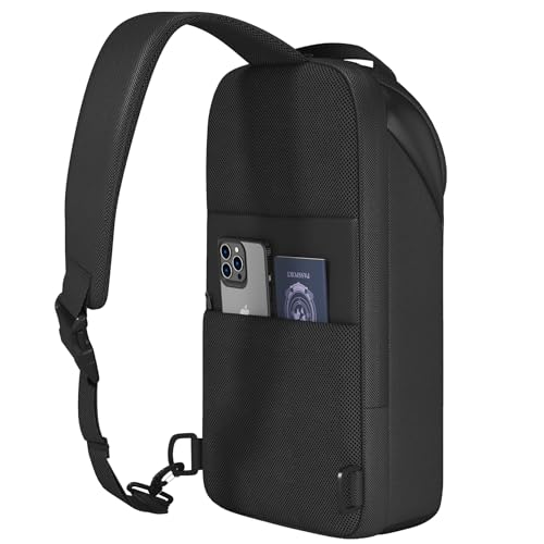 Sling Bag Crossbody Backpack Compact EDC Daypack for Men Minimalist Chest Shoulder bag 14" MacBook Pro M4, 13" MacBook Air/Pro4