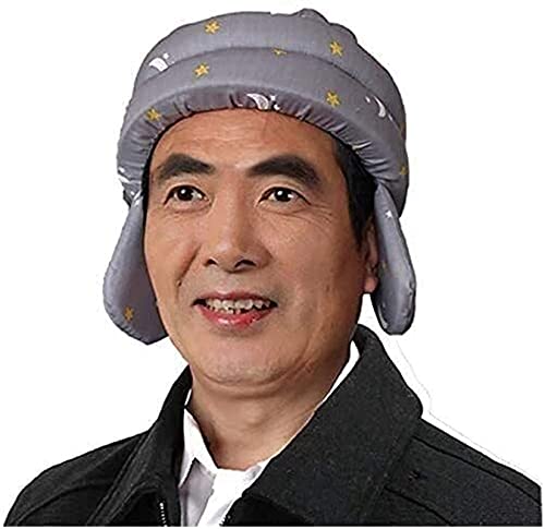 Gorro protector de cabeza para ancianos transpirable y anticaída en casa 5