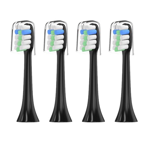 eufeifeiegds X3Pro / X3U / X5 / V1 / V2 / X1用電動歯ブラシ ホワイトニング歯用ブラシ(オレンジ)