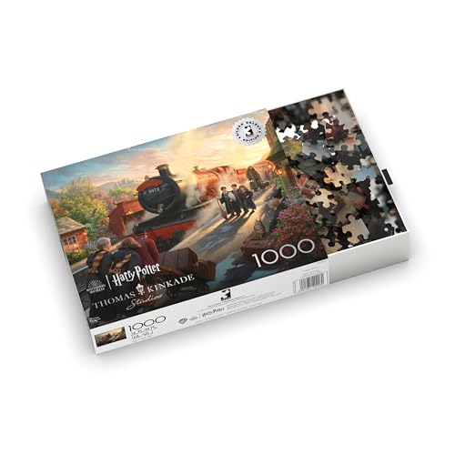 Buffalo Games Harry Potter - Thomas Kinkade - Hogwarts Express - 1000 Piece Jigsaw Puzzle - Silver Select, Multicolor - Puzzles for Adults 1000 Pieces - Thomas Kinkade Artwork - Relaxing Activity by Buffalo Games - Image 6
