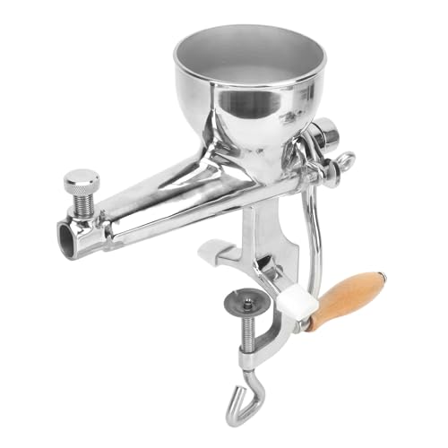 Presse-agrumes Manuel en Acier Inoxydable avec Base à Ventouse et Pince de Table, Convient pour L'herbe de blé, L'orange, la et Plus Encore, Facile à Nettoyer