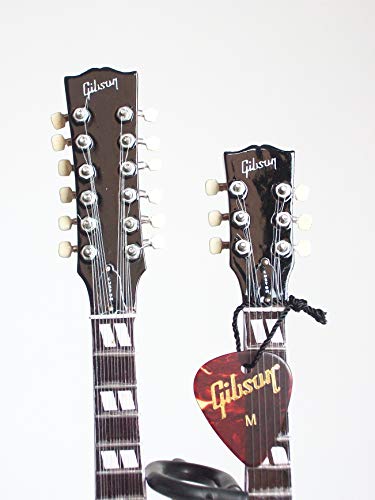 Guitare miniature Gibson SG doule manche – Axe Heaven - Les Beatles, Paul McCartney, John Lennon, RIngo Starr, George Harrison Guitare miniature Gibson SG doule manche - Axe Heaven – Image 6