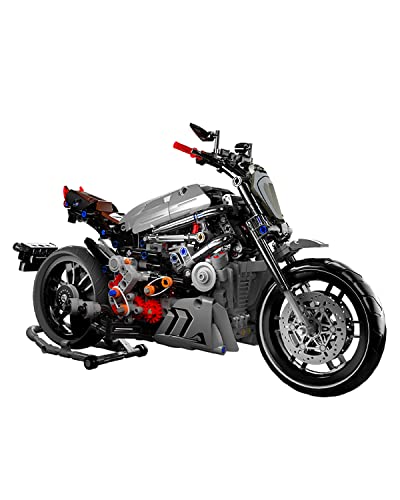 dOvOb Motorcycle Building Blocks Set, 827 Pieces Bricks, Compatible with Major Brands