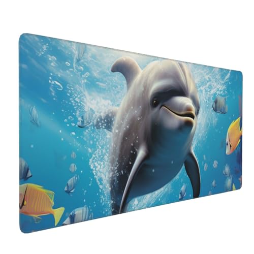 Grand tapis de souris de jeu imperméable 40,6 x 90,2 cm antidérapant