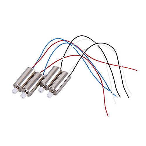 XiaoPengYo RC Quadcopter Spare Parts Motor Compatible with F181 F181D F181DH F181W F181WH F181G VISUO XS809 XS809HC XS809HW XS809W XS816 Quadcopter Drone H12C H12W