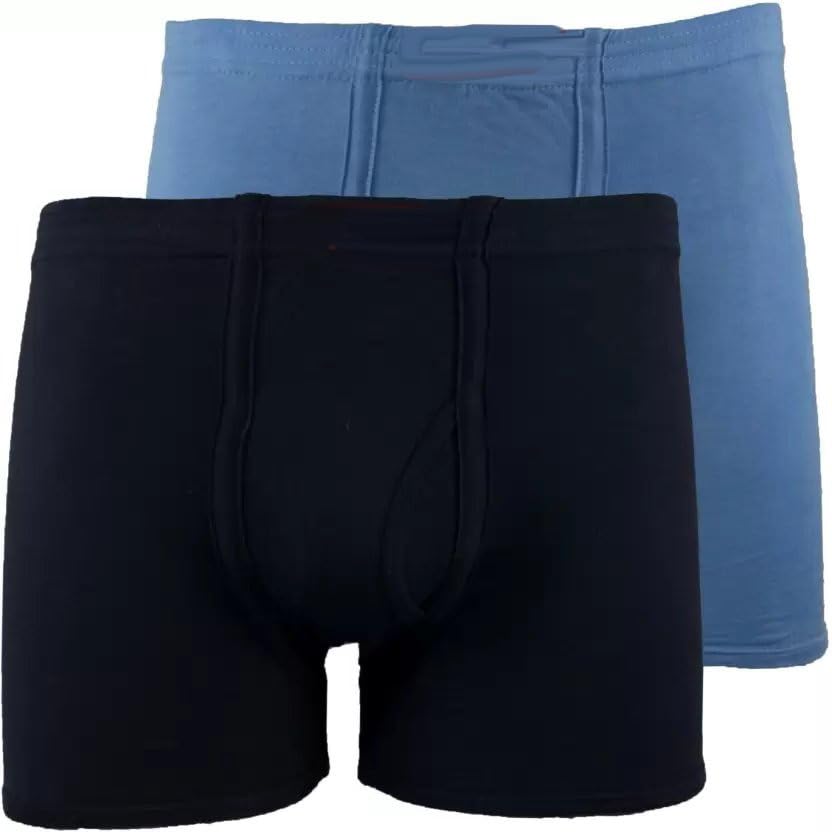 41 Regular FIT Solid Cotton Premium Trunk Underwear(Pack of 2)-image-31