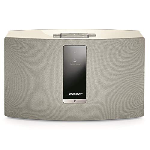 Bose 738063-1200 SoundTouch 20 Wireless Speaker, Works with Alexa, White