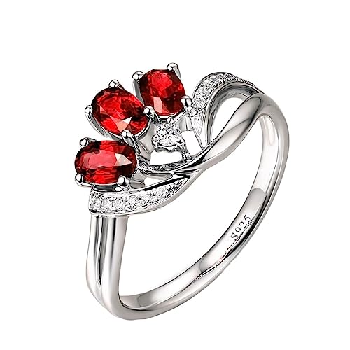 Bague de fiancaille femme argent 925 et fleur de zircone